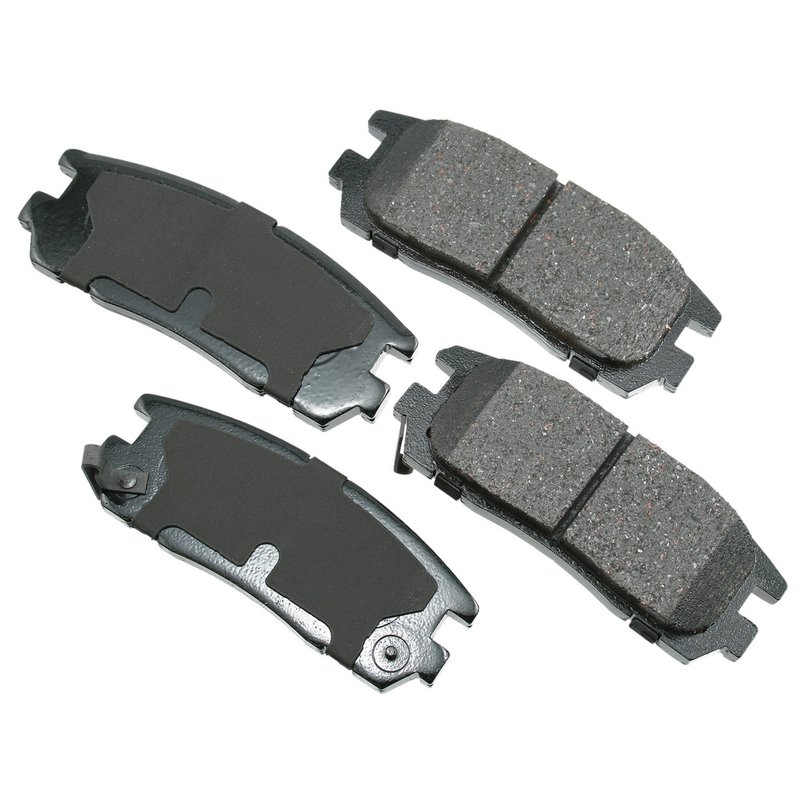 Akebono ACT580 Disc Brake Pad Set - Rear