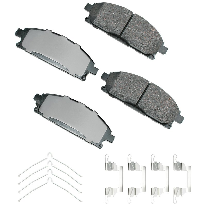 Akebono ACT691 Disc Brake Pad Set - Front