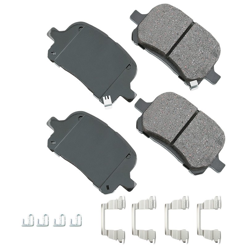 Akebono ACT707A Disc Brake Pad Set - Front