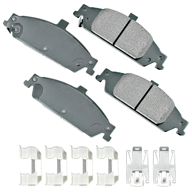 Akebono ACT727 Disc Brake Pad Set - Front