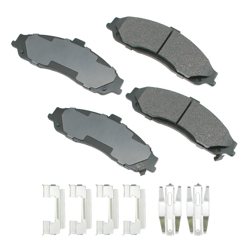 Akebono ACT731 Disc Brake Pad Set - Front