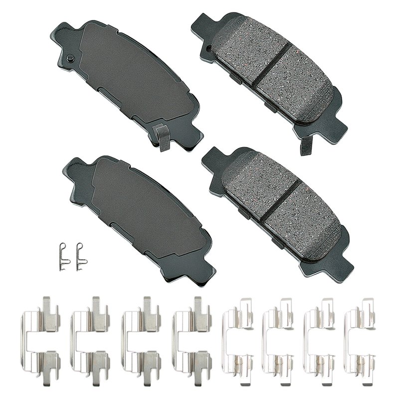 Akebono ACT770A Disc Brake Pad Set - Rear