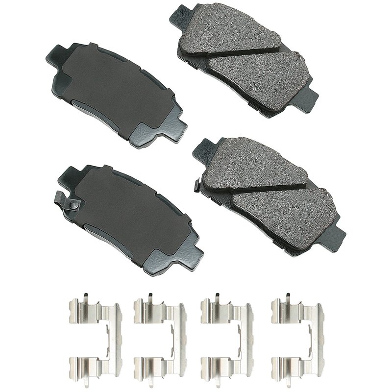 Akebono ACT822A Disc Brake Pad Set - Front