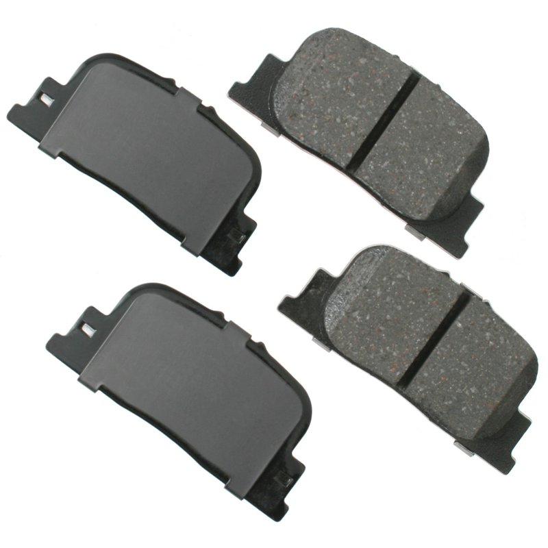 Akebono ACT835 Disc Brake Pad Set - Rear