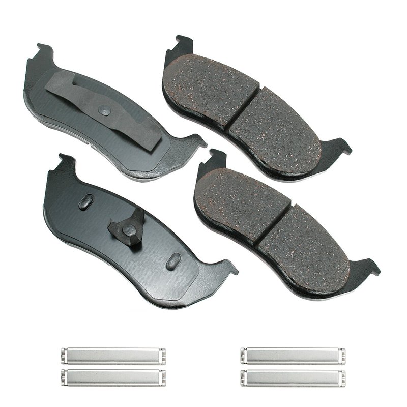 Akebono ACT881 Disc Brake Pad Set - Rear