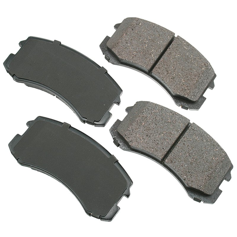 Akebono ACT904 Disc Brake Pad Set - Front