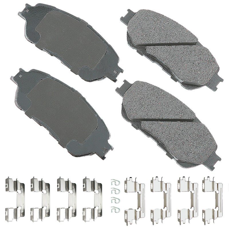 Akebono ACT906C Disc Brake Pad Set - Front