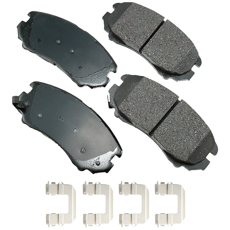 Akebono ACT924B Disc Brake Pad Set - Front