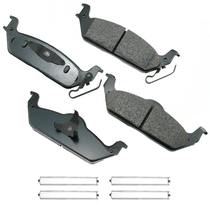 Akebono ACT963 Disc Brake Pad Set - Rear