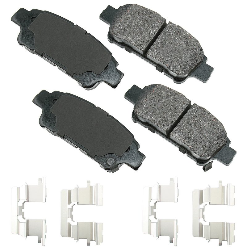 Akebono ACT995A Disc Brake Pad Set - Rear