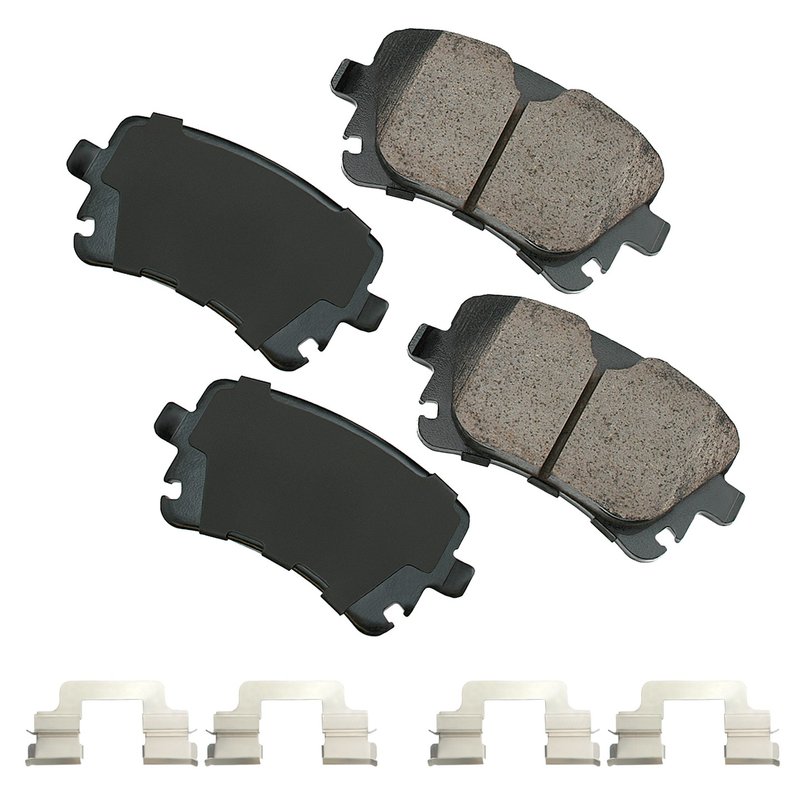 Akebono EUR1018B Disc Brake Pad Set - Rear