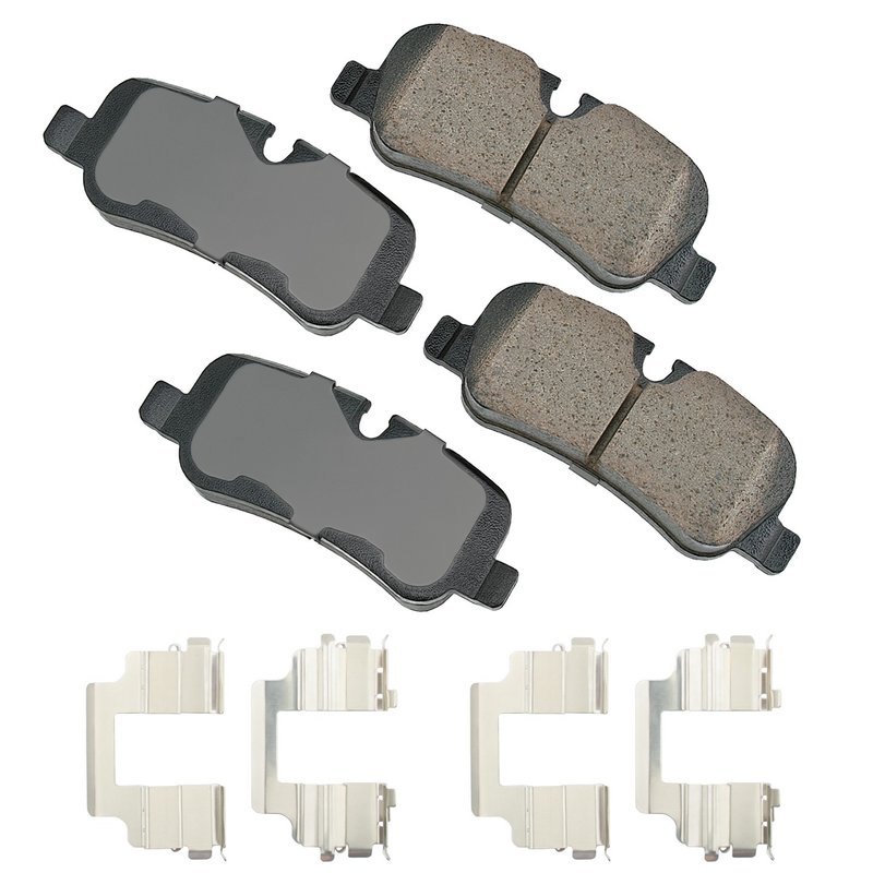 Akebono EUR1099B Disc Brake Pad Set - Rear