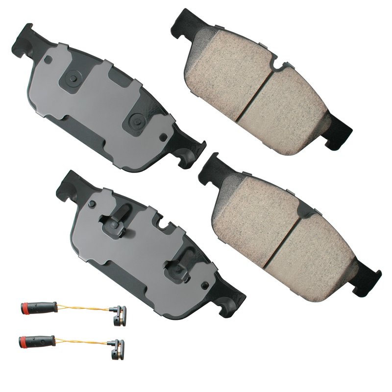 Akebono EUR1636 Disc Brake Pad Set - Front