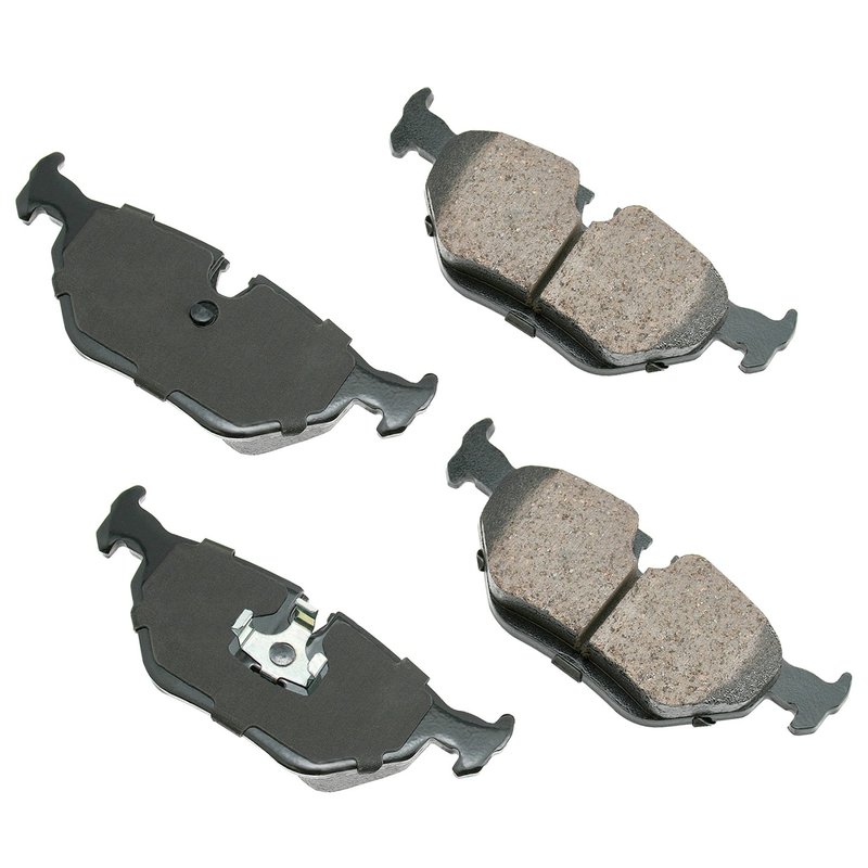 Akebono EUR396A Disc Brake Pad Set - Rear