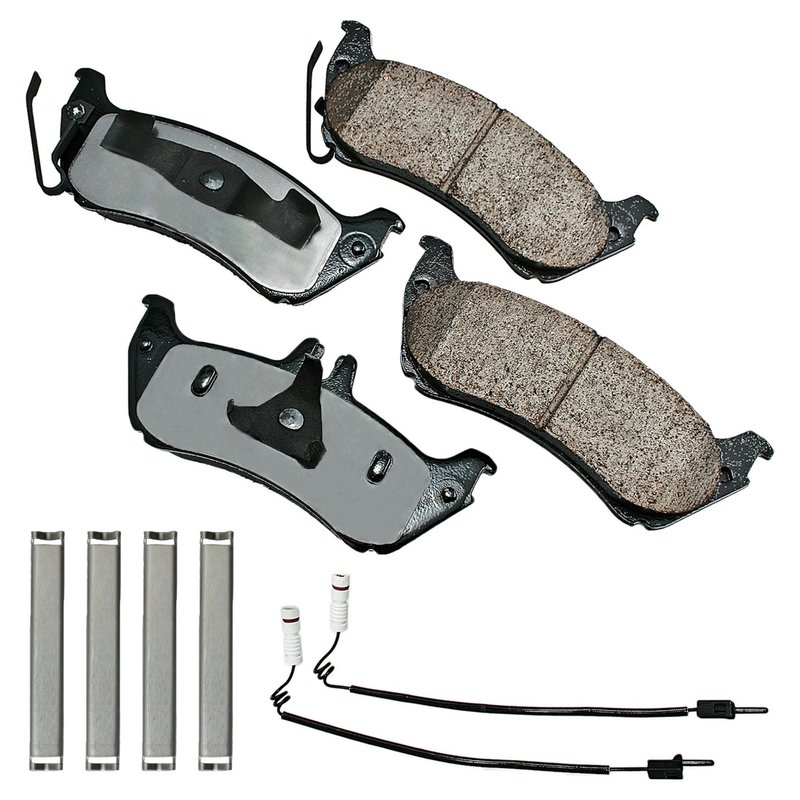 Akebono EUR875 Disc Brake Pad Set - Rear