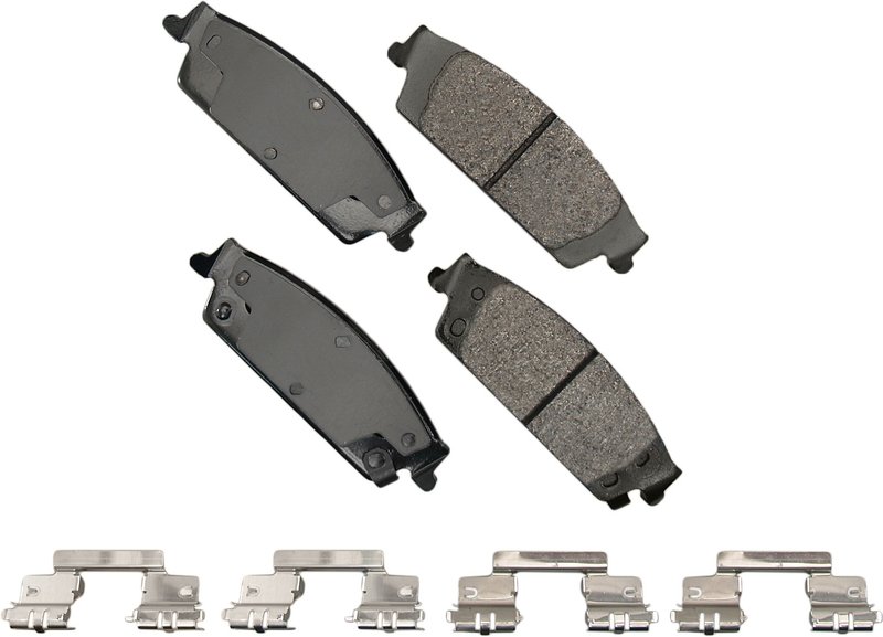 Akebono SDF1707 Disc Brake Pad Set - Rear