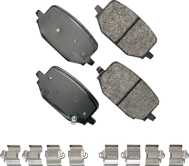 Akebono SDF2231 Disc Brake Pad Set - Rear