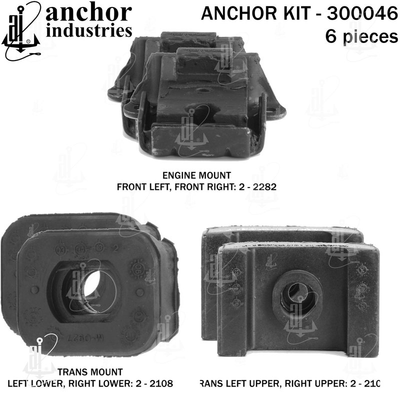 Anchor 300046 Engine Mount Kit