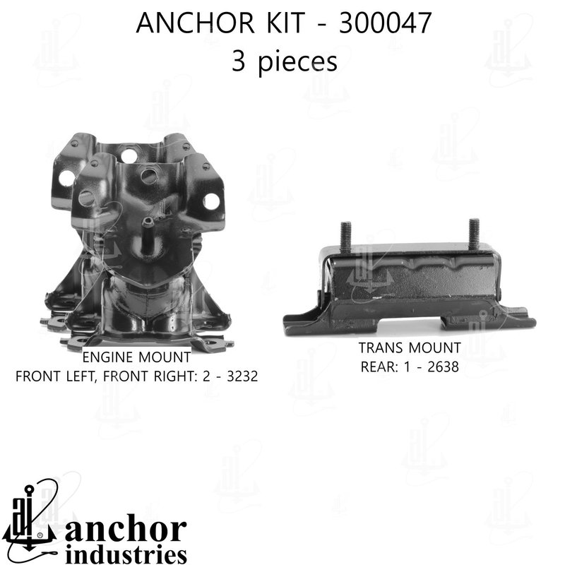 Anchor 300047 Engine Mount Kit