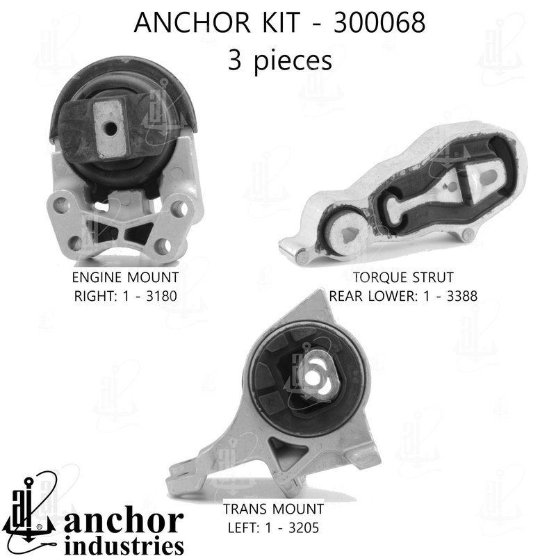 Anchor 300068 Engine Mount Kit