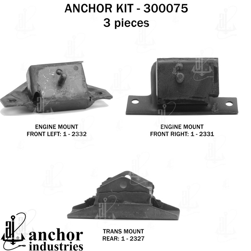 Anchor 300075 Engine Mount Kit