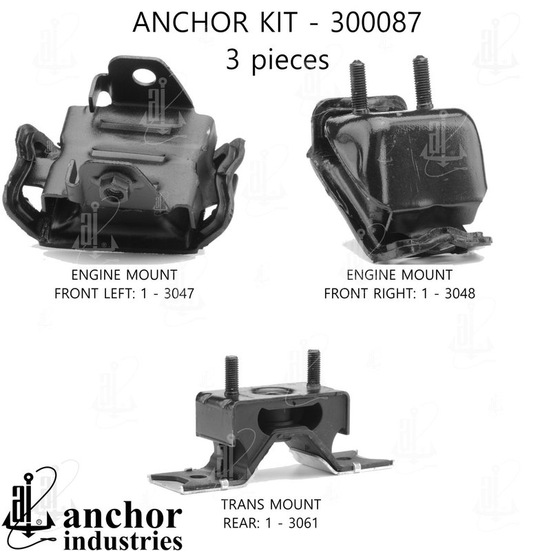 Anchor 300087 Engine Mount Kit