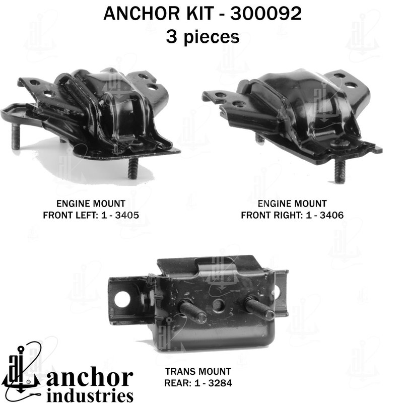 Anchor 300092 Engine Mount Kit