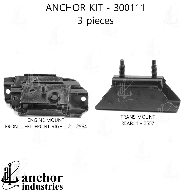 Anchor 300111 Engine Mount Kit