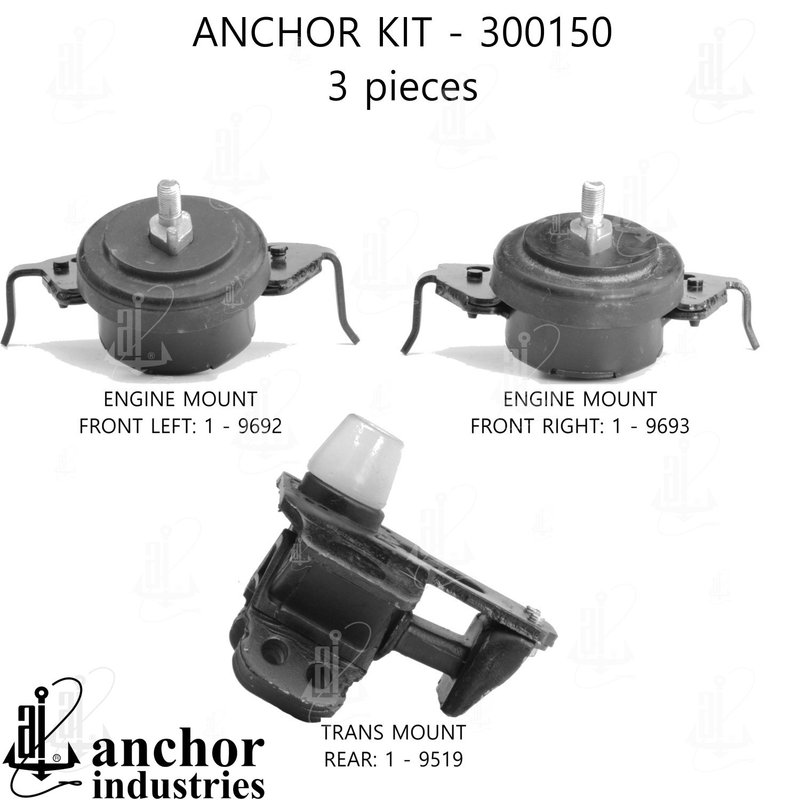 Anchor 300150 Engine Mount Kit