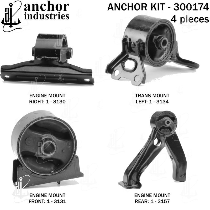 Anchor 300174 Engine Mount Kit