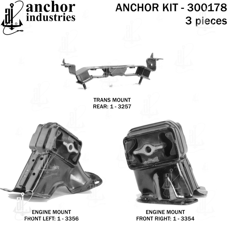 Anchor 300178 Engine Mount Kit