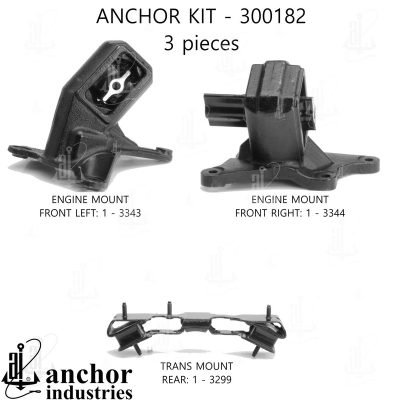 Anchor 300182 Engine Mount Kit