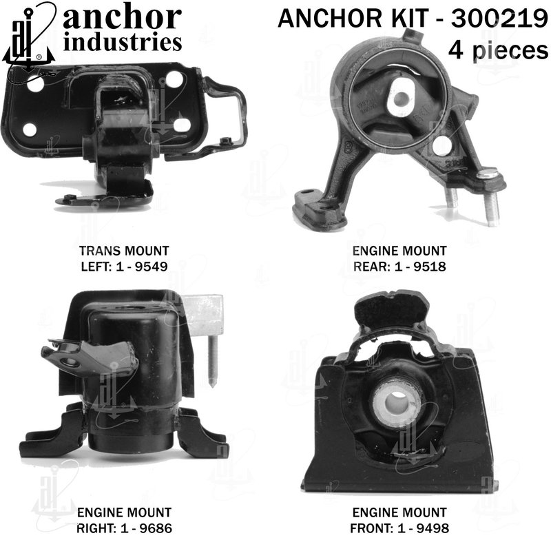 Anchor 300219 Engine Mount Kit