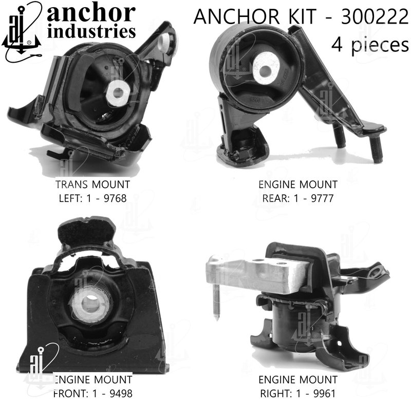 Anchor 300222 Engine Mount Kit