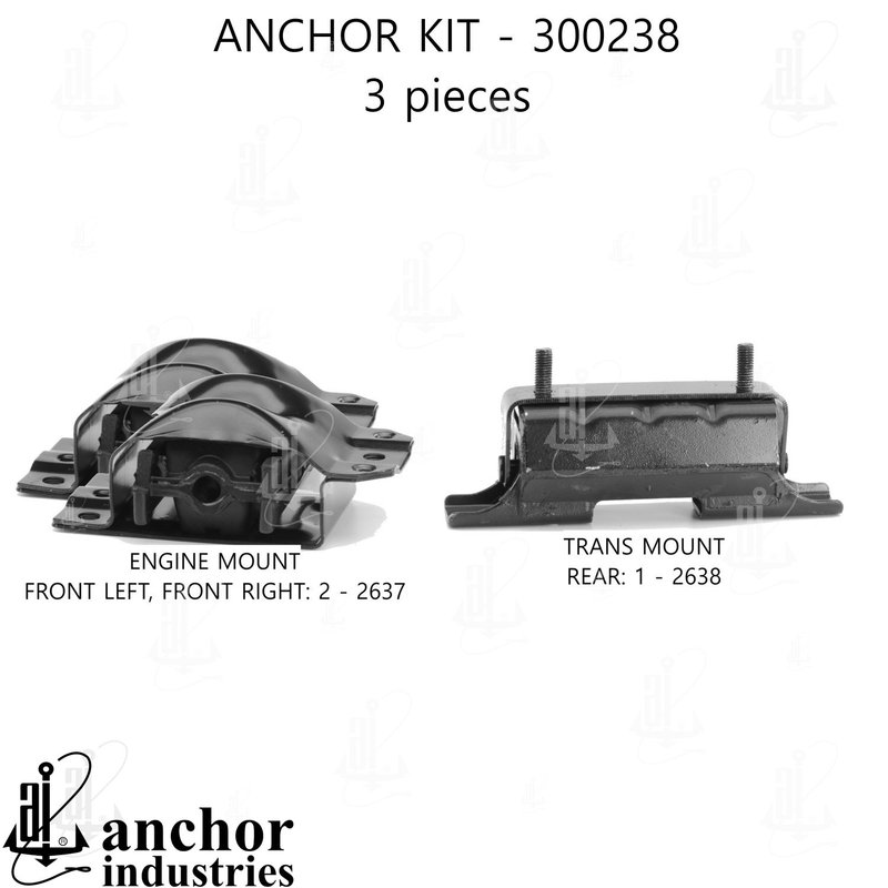 Anchor 300238 Engine Mount Kit