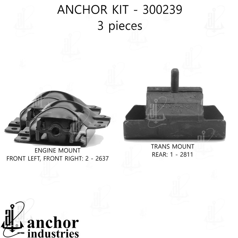 Anchor 300239 Engine Mount Kit
