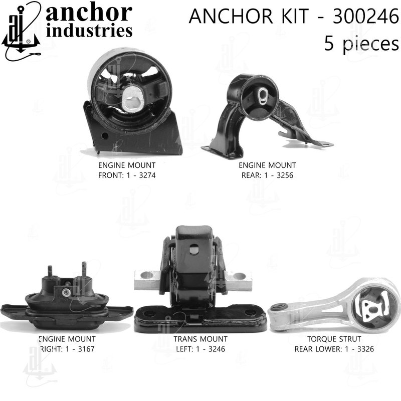 Anchor 300246 Engine Mount Kit