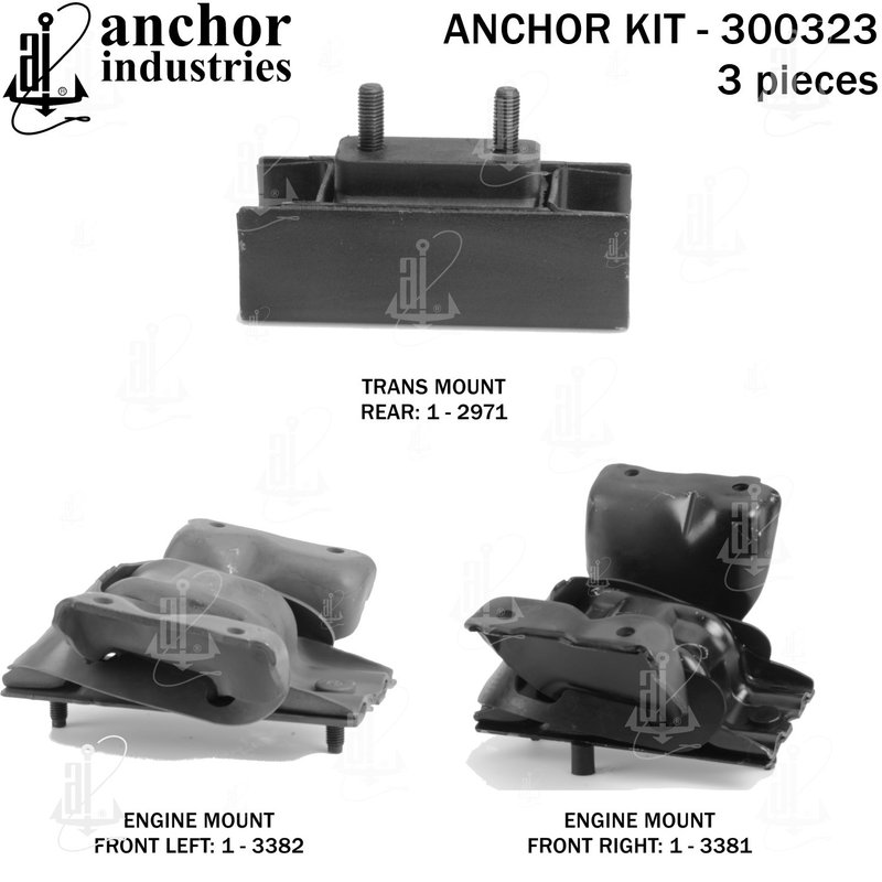 Anchor 300323 Engine Mount Kit