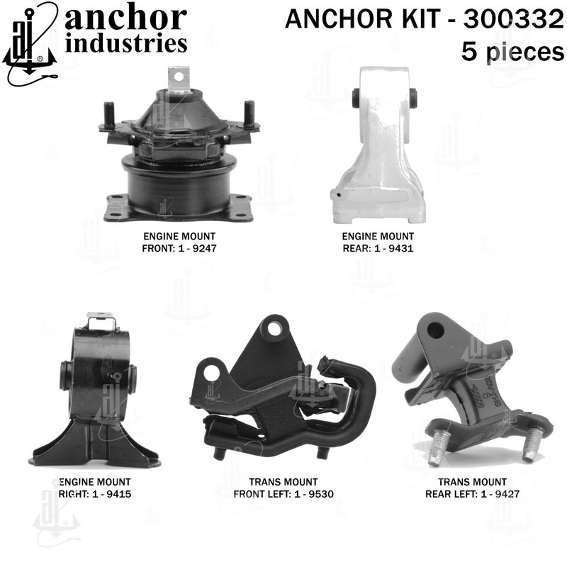 Anchor 300332 Engine Mount Kit