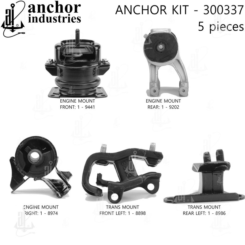 Anchor 300337 Engine Mount Kit