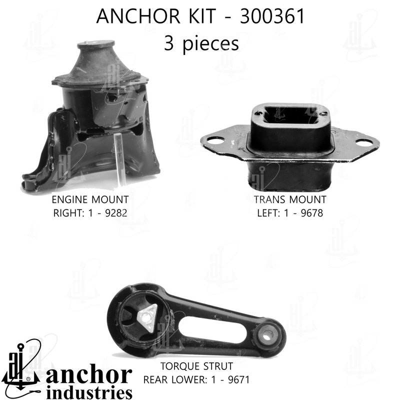 Anchor 300361 Engine Mount Kit