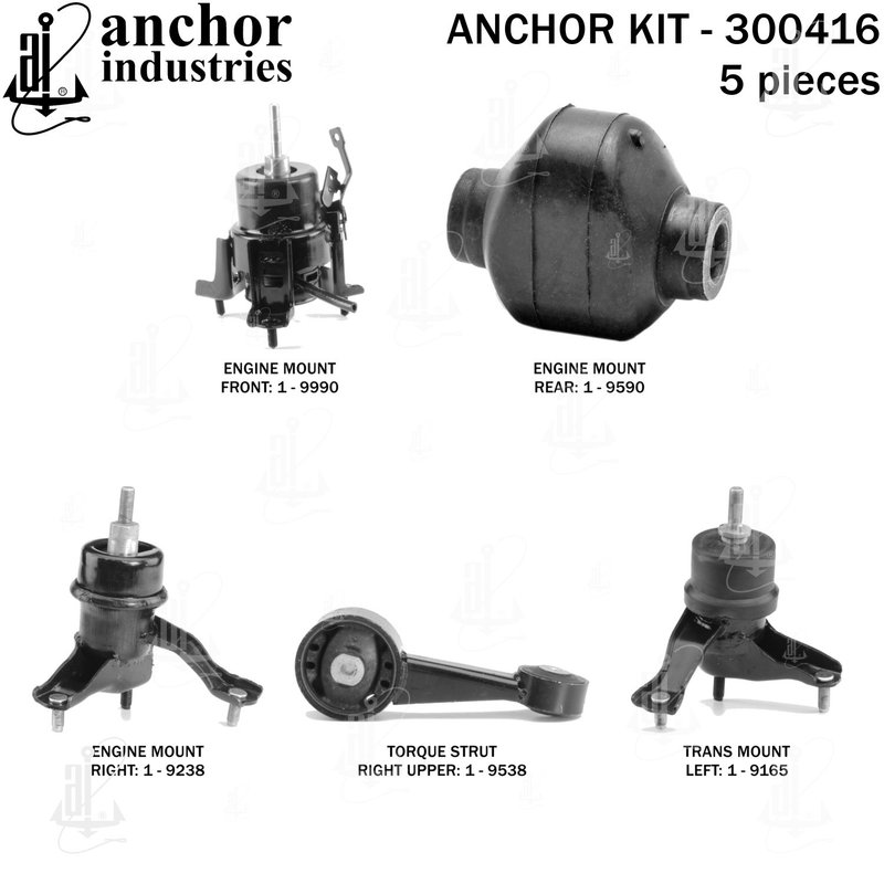 Anchor 300416 Engine Mount Kit