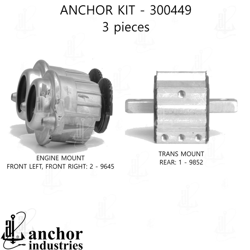 Anchor 300449 Engine Mount Kit