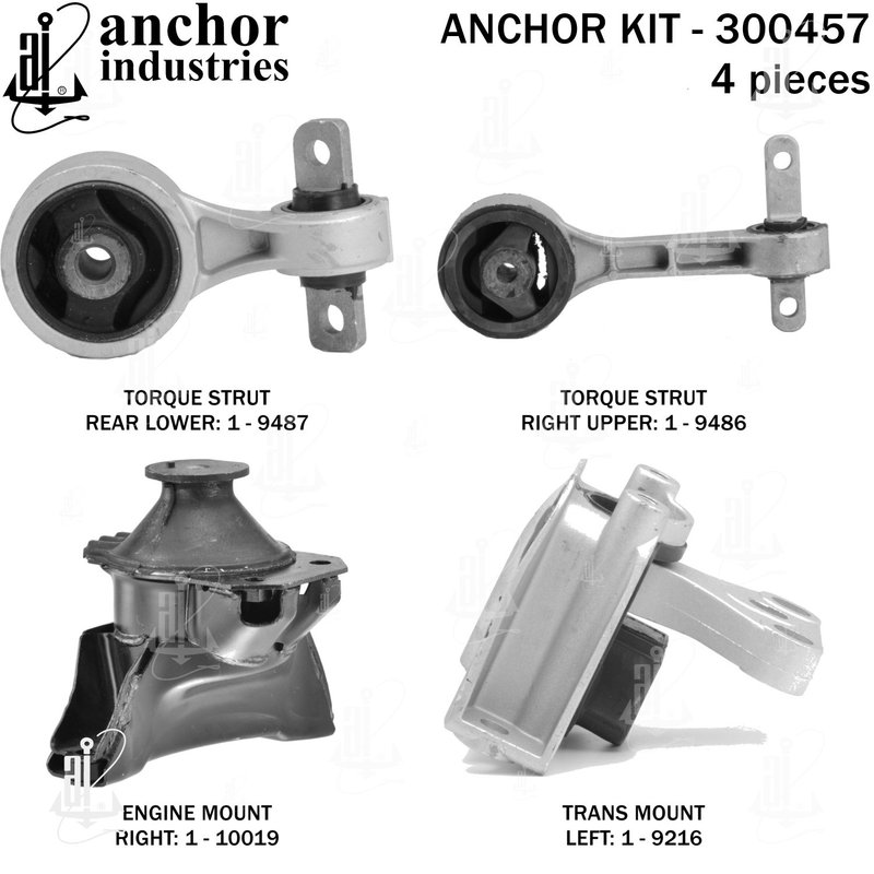 Anchor 300457 Engine Mount Kit