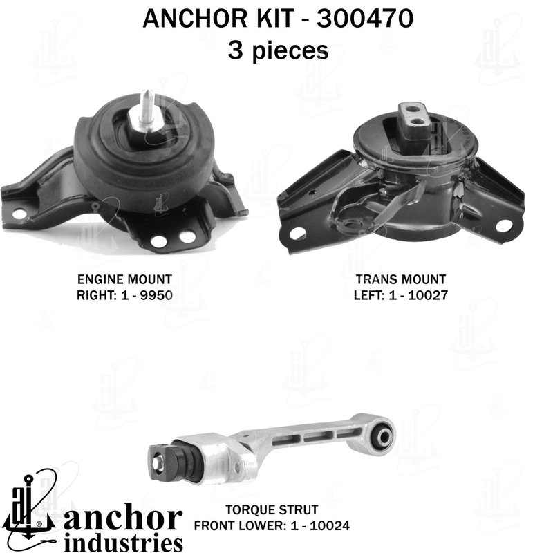 Anchor 300470 Engine Mount Kit