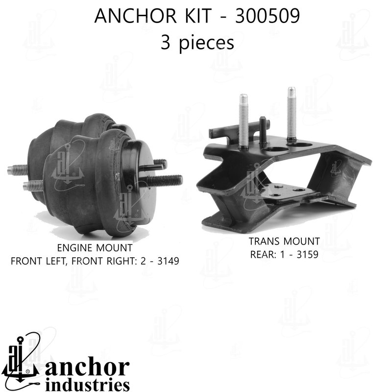 Anchor 300509 Engine Mount Kit