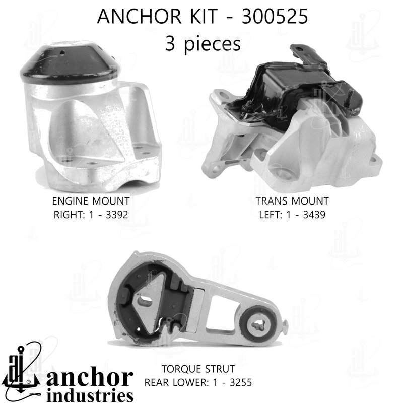 Anchor 300525 Engine Mount Kit