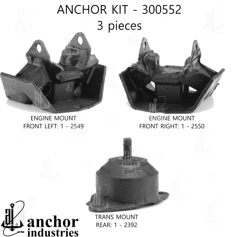 Anchor 300552 Engine Mount Kit