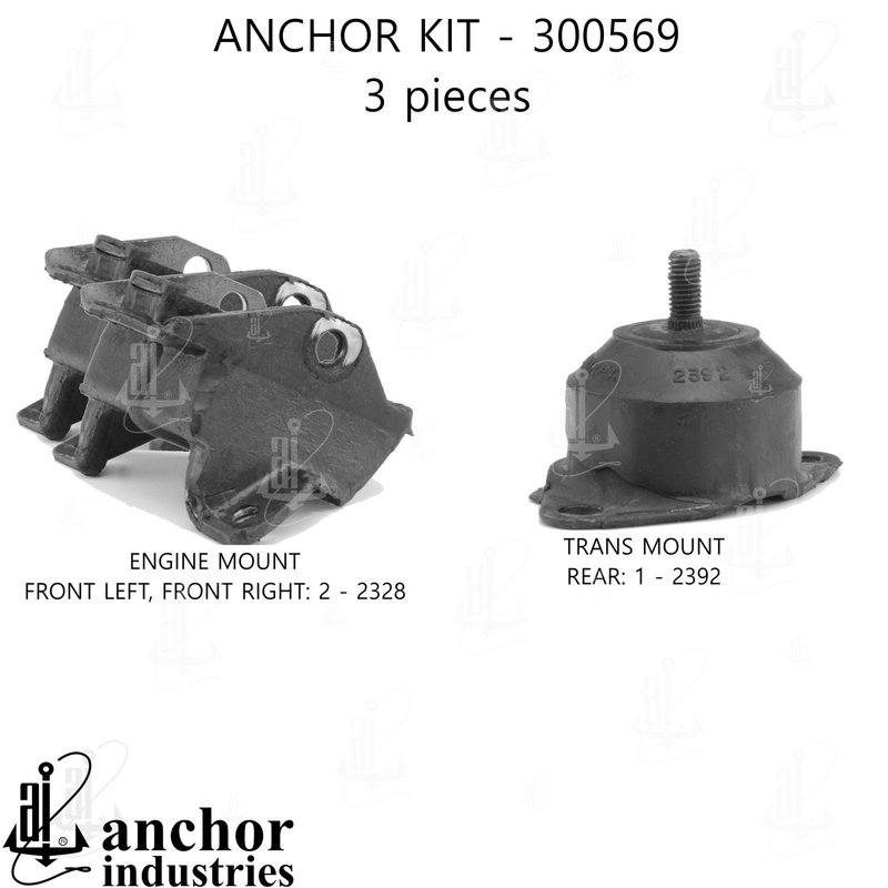Anchor 300569 Engine Mount Kit