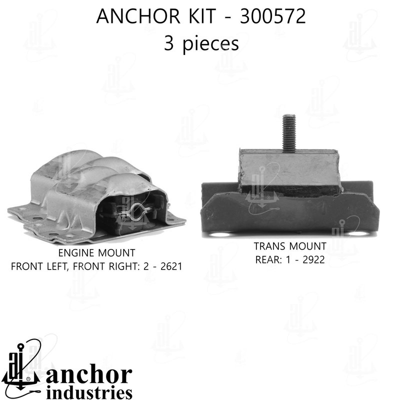 Anchor 300572 Engine Mount Kit